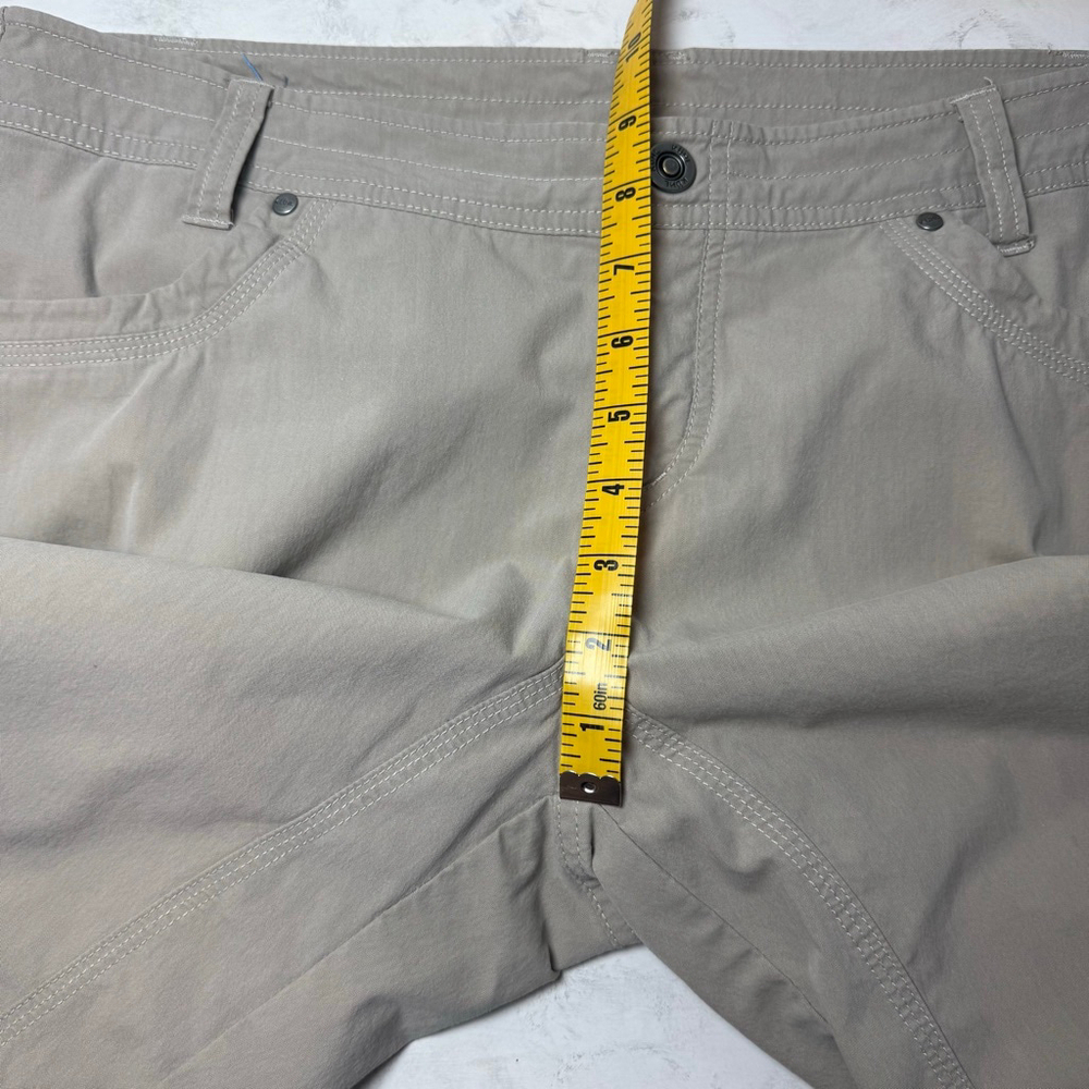 Women's KÜHL Splash 11” Cargo Shorts Size 14 Khaki - Picture 6 of 11